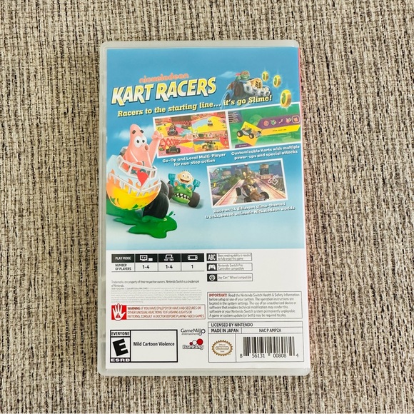 Nickelodeon Kart Racers Nintendo Switch Game - Picture 4 of 4
